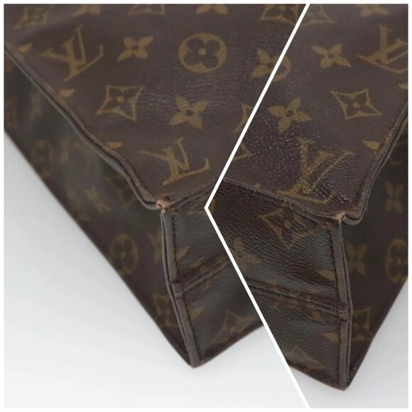 LOUIS VUITTON Monogram Sac Plat Hand Bag - Picture 15 of 16